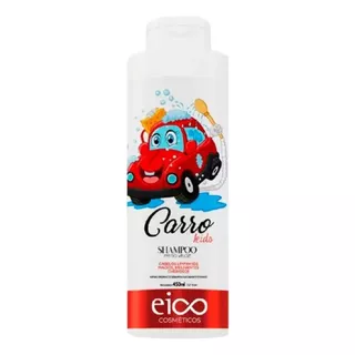 Shampoo Infantil Eico Carros 450ml