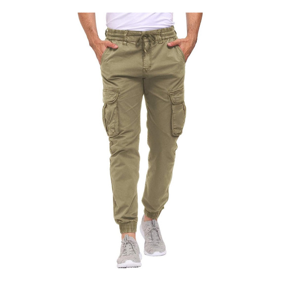 Joggers Pantalón Cargo Adulto De Varón 