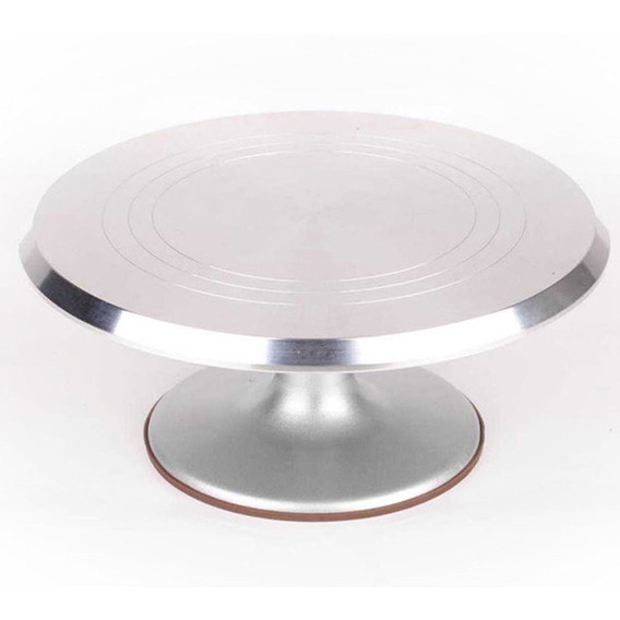 Bailarina Para Tortas Base Giratoria 360° Full Metal