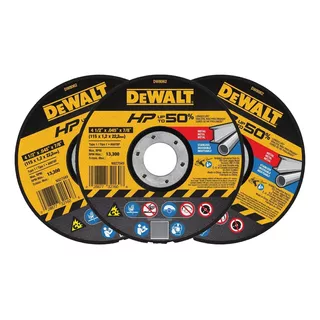 Disco Corte Metal Dewalt Dw8062 De 4-1/2 X .045 X 7/8 12zas