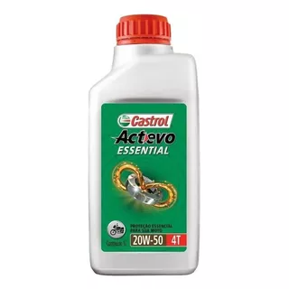 Óleo De Motor Castrol Mineral 20w-50 Para Motos E Quadriciclos