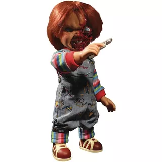 Figura De Acción  Chucky Talking - Pizza Face De Mezco Toyz