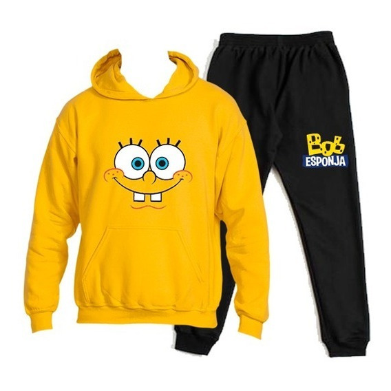 Buzo Estampado Bob Esponja Conjunto 