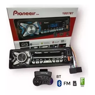 Reproductor Pioneer Bluetooth De Carro Mp3 Usb Radio Control