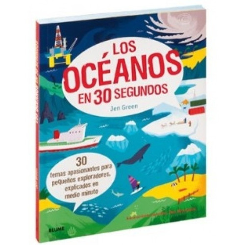 Los Océanos En 30 Segundos - Ecosistemas Libro Para Niños