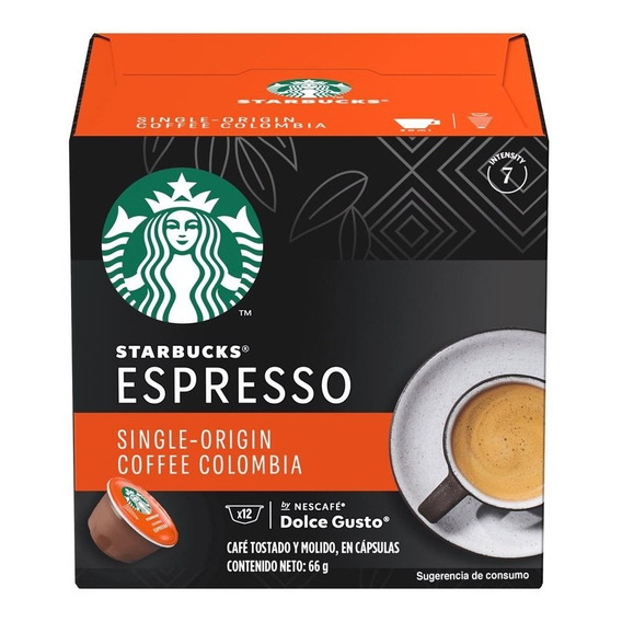 Cápsulas Nescafe Dolce Gusto Starbucks Espresso 12 unidades