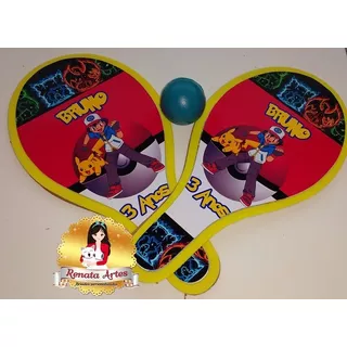 Lembrancinha Personalizada Pokemon Ping Pong / 40