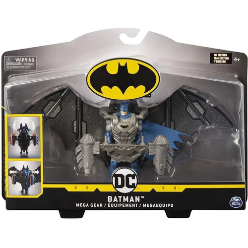 Batman Mega Gear Muñeco Figura Con Accesorios Oficial Lelab