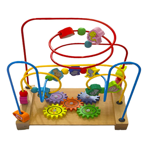 Juego Madera Motricidad  Laberinto Didáctico Montessori