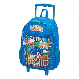 Mochila Rodinha G Sonic Squad 989g01 - Pacific