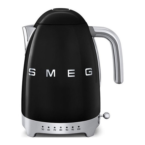 Pava eléctrica Smeg KLF02 50's Retro Style negra 220V - 240V 1.7L