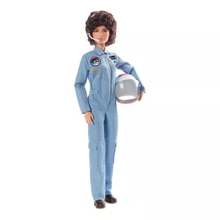 Boneca Barbie Collector Sally Ride Astronauta Articulad 2019