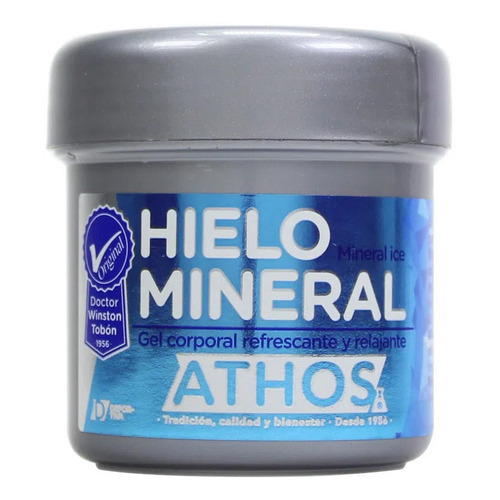 Gel Hielo Mineral Athos - Refresca - Relaja × 100g