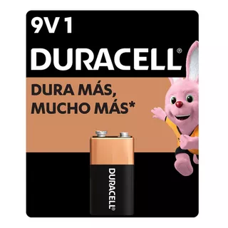 Pack 6 Baterías Alcalinas Duracell Blíster 9v