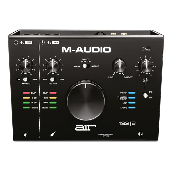M-audio M-track 192/8 2-in/4-out Interface De Audio Midi