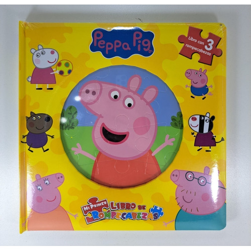 Peppa Pig - Mi Primer Libro De Rompecabezas - Libro Infantil