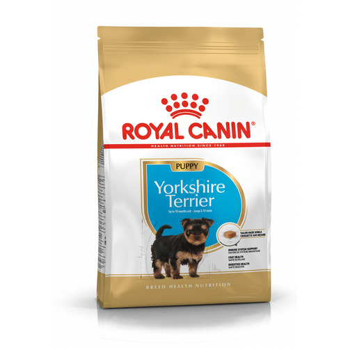 Alimento Royal Canin Breed Health Nutrition Yorkshire Terrier para perro cachorro de raza pequeña sabor mix en bolsa de 1 kg