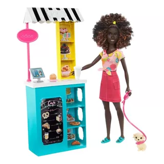 Boneca Barbie Playset Barraca De Doces - Mattel Hgx54