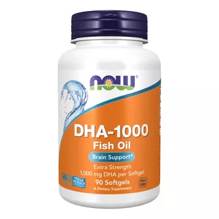 Omega 3 Dha-1000 Now Foods  1000mg 90 Softgels Importado