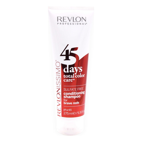 Shampoo Acondicionador Revlonissimo® 45 Days Tonos Rojizos 