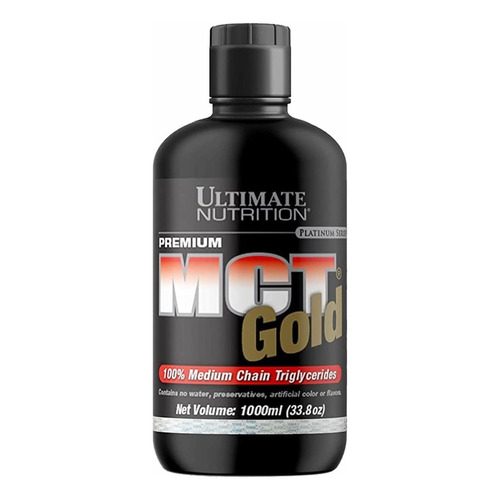 Mct Gold, Dieta - Ultimate Nutrition (1000 Ml) Sabor Sin sabor