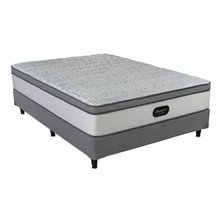 Sommier Europea Simmons Beautyrest Silver 2 Plazas De 190cmx150cm