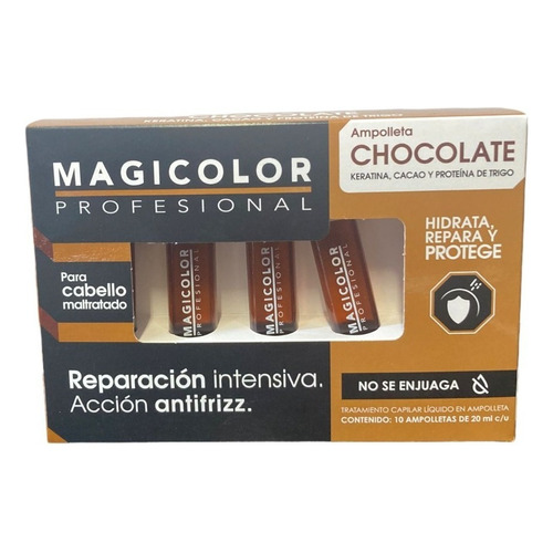 Magicolor Ampolletas Chocolate 10x20ml