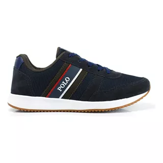 Relógio + Sapatênis Tênis Couro Legitimo Jogger Masculino2x1