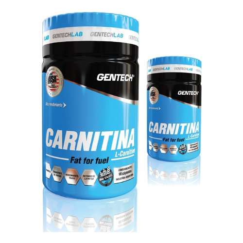 Gentech Suplemento Carnitina X 90 Cápsulas