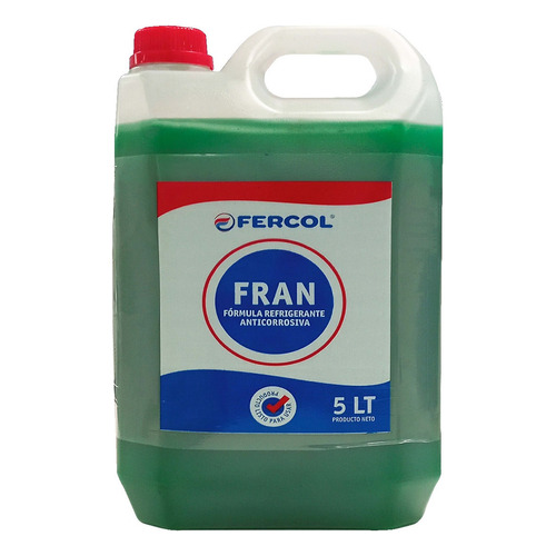 Liquido Refrigerante Anticorrosivo Verde 5l Auto Moto Camion