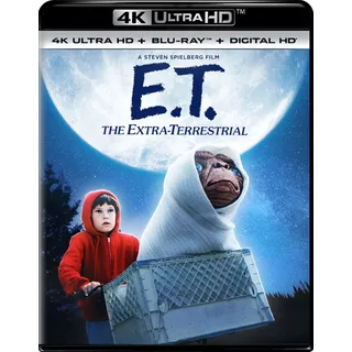 E.t. The Alien - Blu-ray 4k Ultra Hd Doblado Con La Pierna Sellada