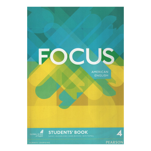 Focus 4 (american) - Student's Book, De Jones, Vaughan. Editorial Pearson, Tapa Blanda En Inglés Americano, 2016