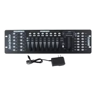 Mesa Controladora Dmx 512 Iluminação Dj Efeitos 192 Canais