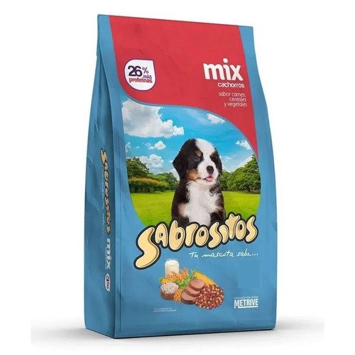 Alimento Sabrositos cachorro en bolsa de 18 kg