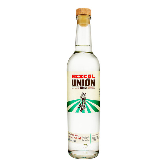 Mezcal Unión Uno Joven Espadín Y Cirial 700 Ml