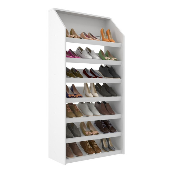 Zapatera Abierta - Estantería - Rack Organizador - Mweb Color Blanco