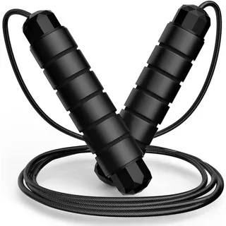 Cuerda Para Saltar Ajustable Crossfit 3mts Color Negro