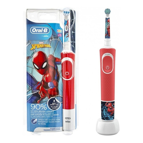 Cepillo De Dientes Eléctrico  Niños Oral-b Spiderman Marvel