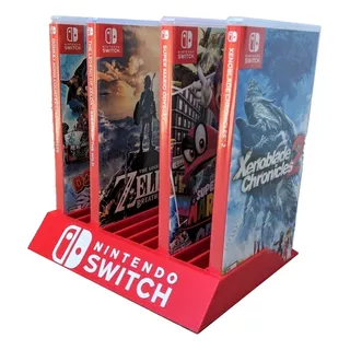 Nintendo Switch Base Para Juegos De Mesa / 12 Espacios