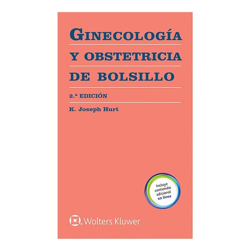 Ginecología Y Obstetricia De Bolsillo 2a Hurt Wolters Kluwer