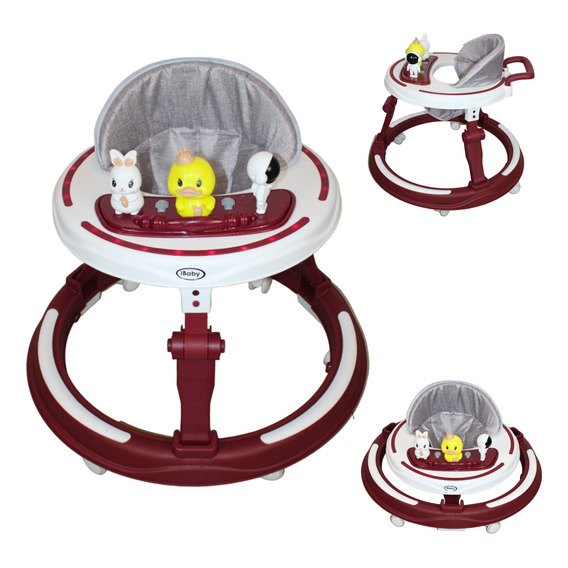 Andadera Para Bebé 3 En 1 Musical Con Luces Led - Ibaby