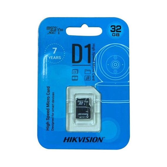 Memoria Micro Sd 32gb Hikvision D1 Micro Sdxc Alta Velocidad