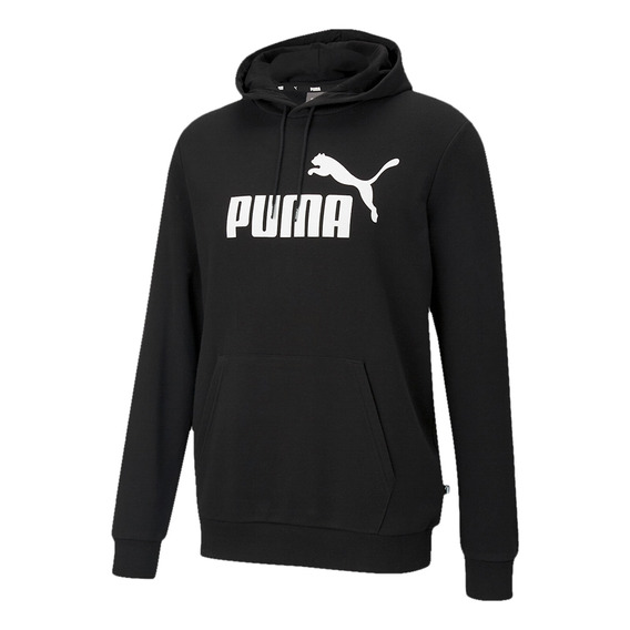 Buzo Puma Essential Big Logo Hombre-negro