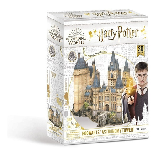 Harry Potter - Torre De Astronomia De Hogwarts - Puzzle 3d