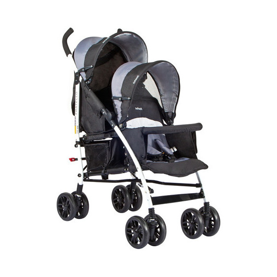 Coche Duo Fratello Countour Black Infanti