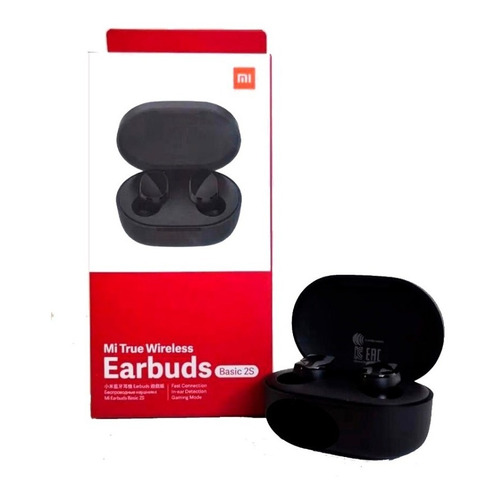 Audífonos in-ear gamer inalámbricos Xiaomi Mi True Wireless Earbuds Basic 2S TWSEJ07LS negro