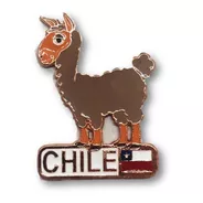 Magnético Alpaca Chile Cobrizado
