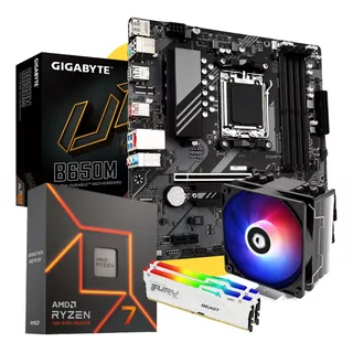 Combo Actualización Pc Gamer Ryzen 7 7700x B650 + 16gb Ddr5