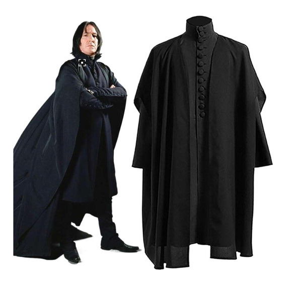 Juego Cosplay Harry Potter Severus Snape Halloween Man Cn