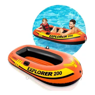 Bote Inflable 200 Grande Dos Personas Intex 58331np